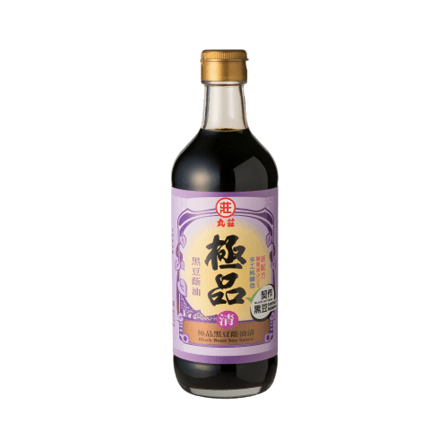 丸莊黑豆極品蔭油清-450ml(最低訂購量12罐/箱)