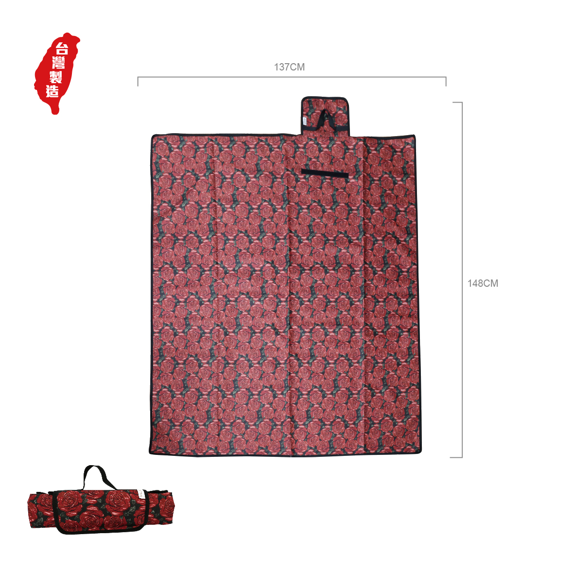 安妮兔台製野餐墊148*137CM