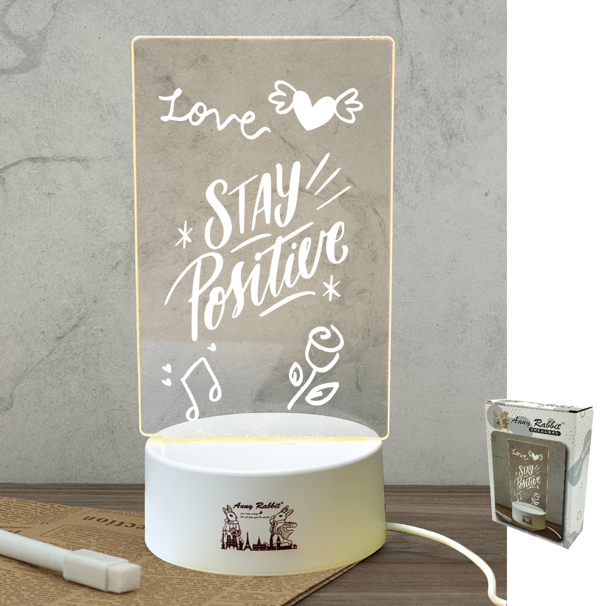 安妮兔留言板夜燈