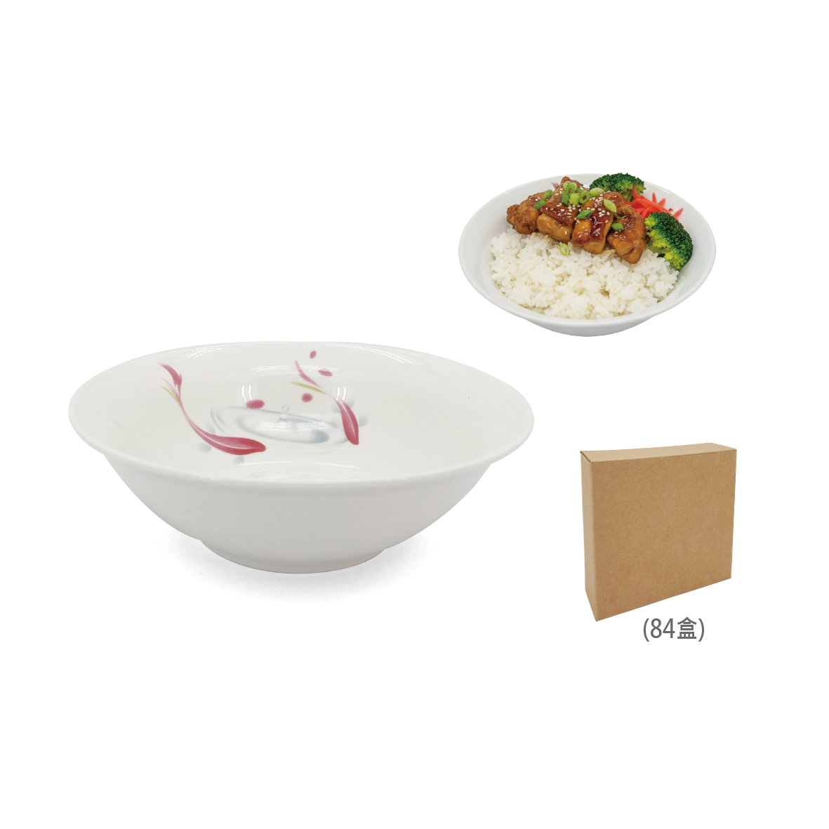 松村窯-雙魚6吋早餐碗1入